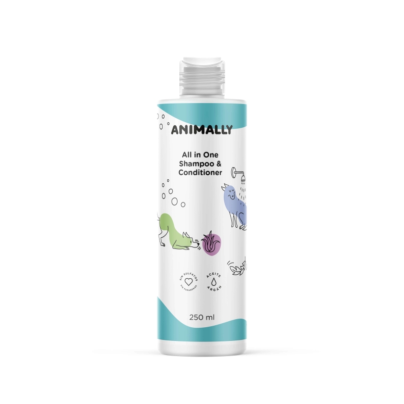 All in One Shampoo & Conditioner 250ml Animally 