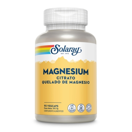 Magnesio Citrato 90 caps Solaray