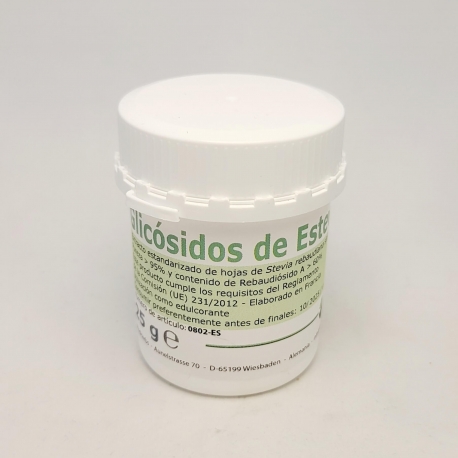 Glicòsids d'esteviol 25g Med Herbs 
