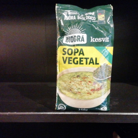 Sopa vegetal 250g Biográ